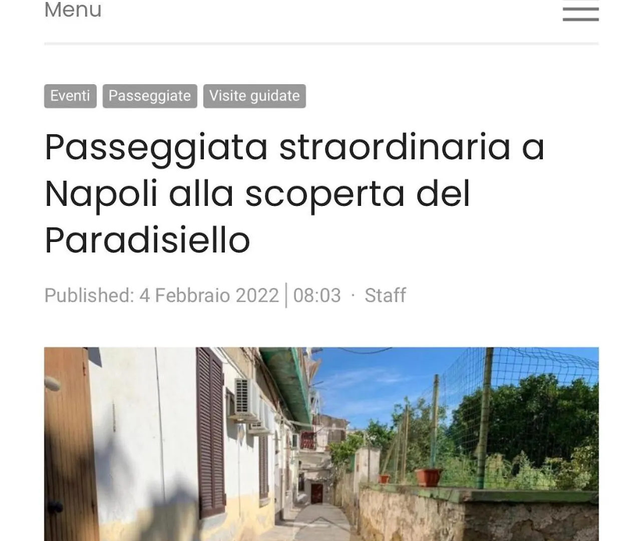 Holiday home L'Oasi Di Luis Villa Naples Italy